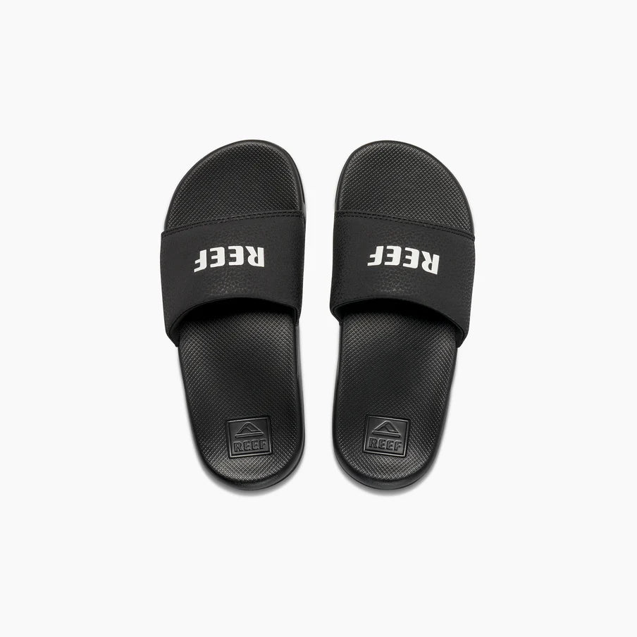 Kids One Slide Reef Black White