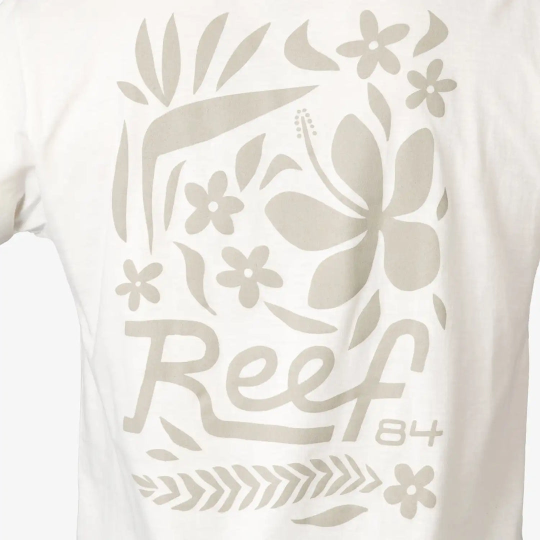 Reef Lush Tee Vintage White 3