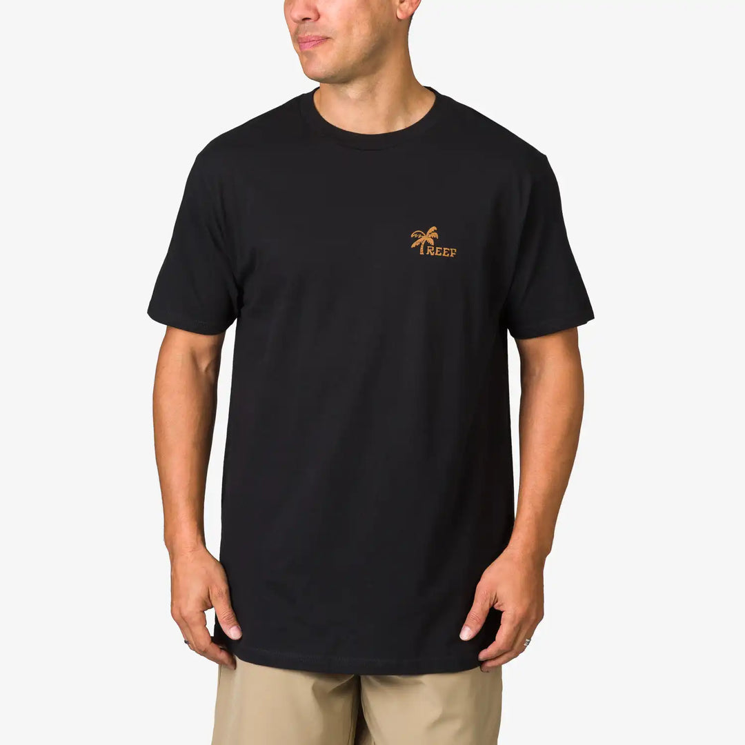 Reef Checker Tee Black 2