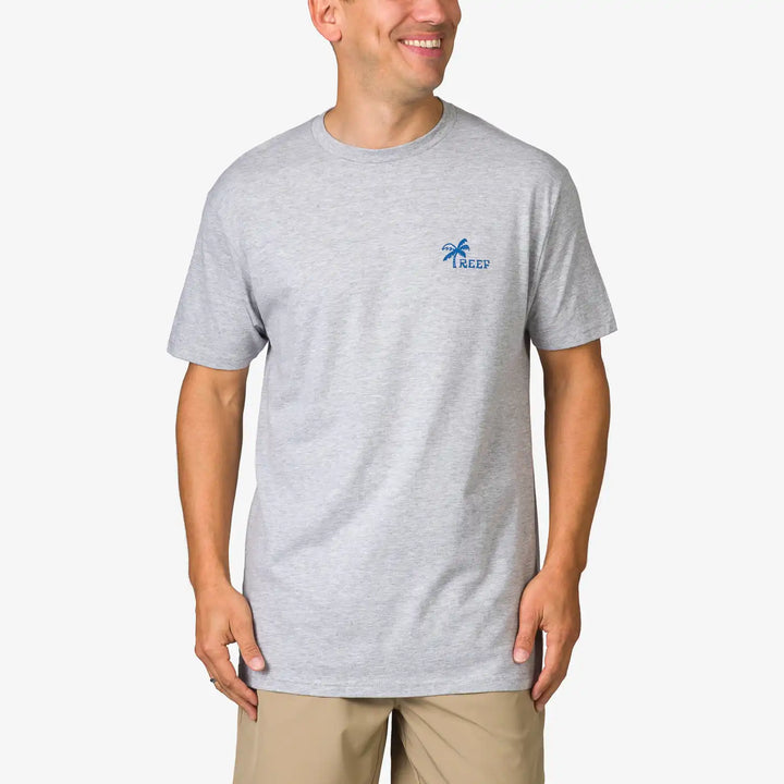 Reef Checker Tee Heather Grey thumbnail