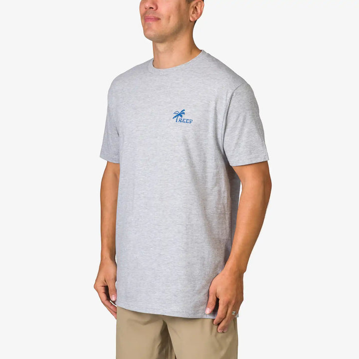 Reef Checker Tee Heather Grey thumbnail 2