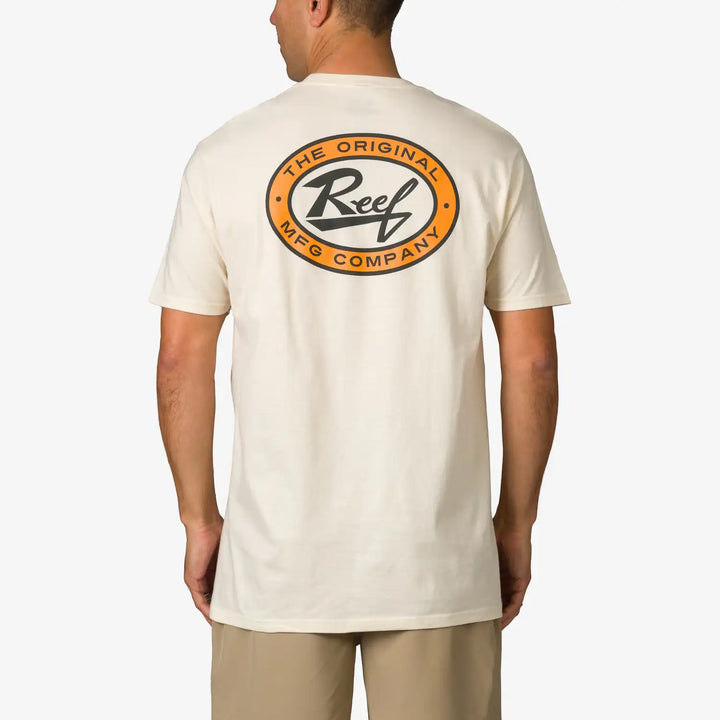 Reef Auto Tee Cream thumbnail 1