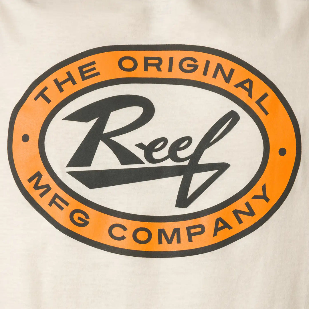 Reef Auto Tee Cream 3