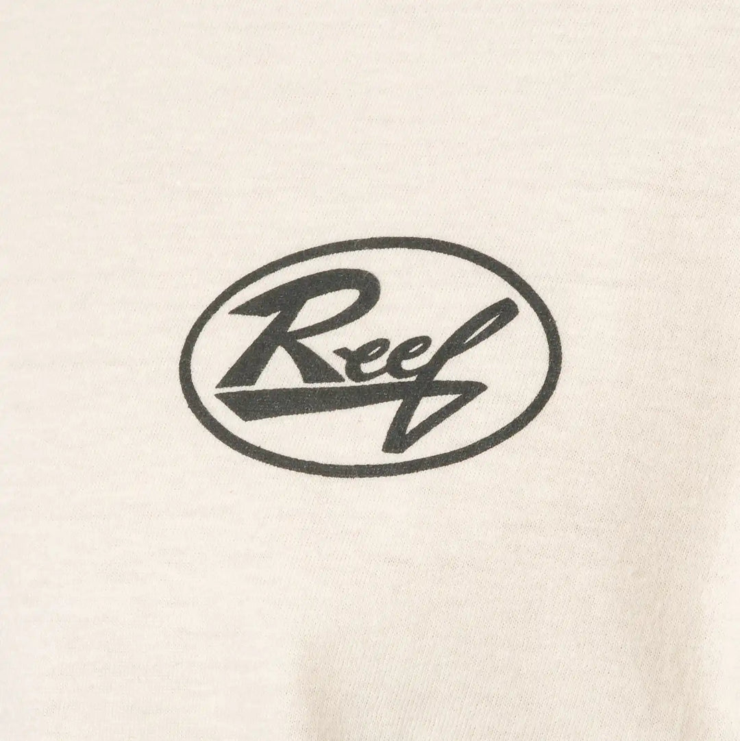 Reef Auto Tee Cream 4