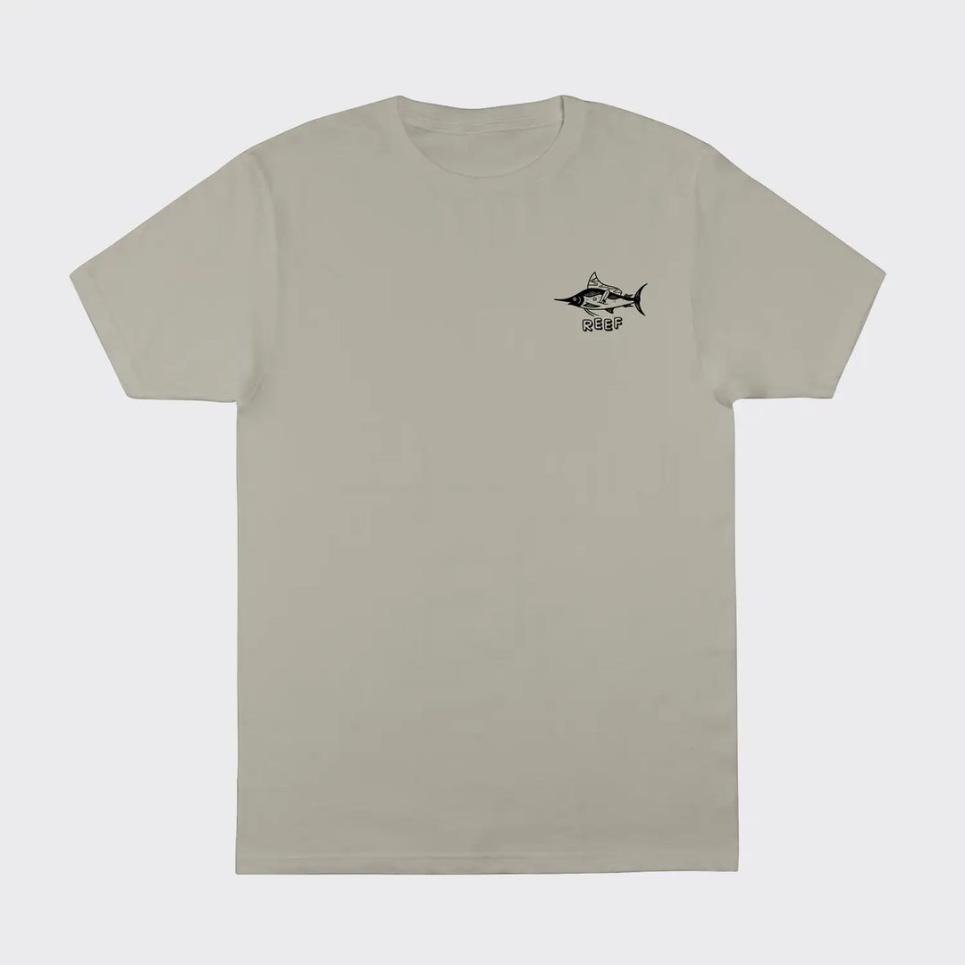 Reef Marley Tee Abbey Stone 1