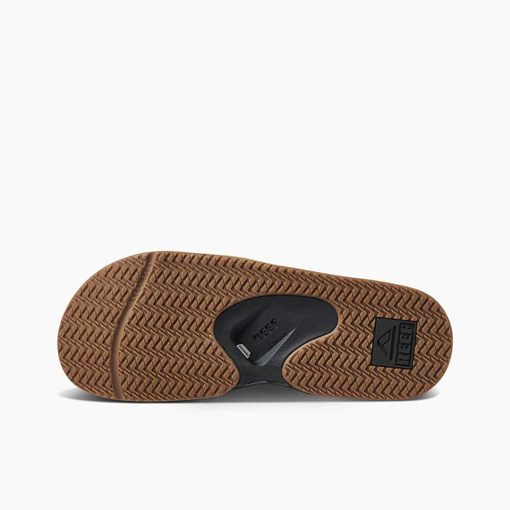 Reef Fanning Slide Black Silver thumbnail 5