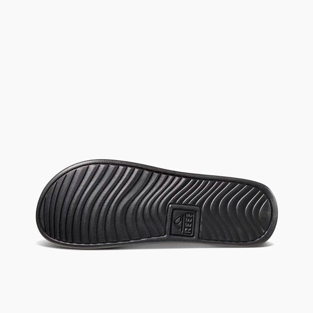 Reef One Slide Reef Black White 3