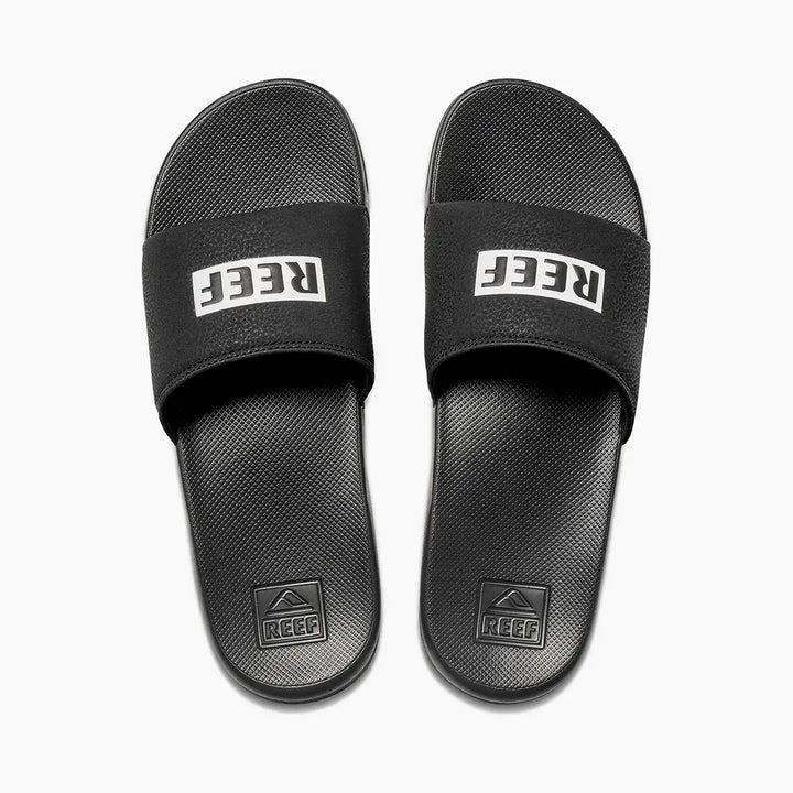 Reef One Slide Reef Black White thumbnail 1