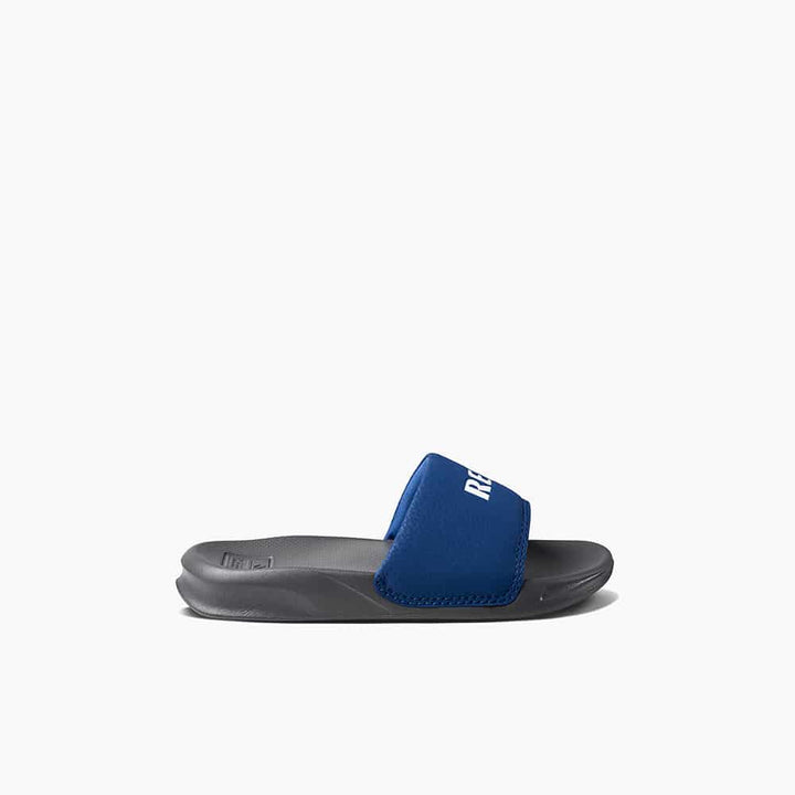 Reef Kids one slide badslippers zwart Reef Kids one slide badslippers zwart