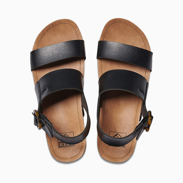 Reef Cushion Vista Hi Buckle Black Tan thumbnail 1