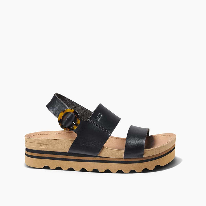 Reef Cushion Vista Hi Buckle Black Tan thumbnail