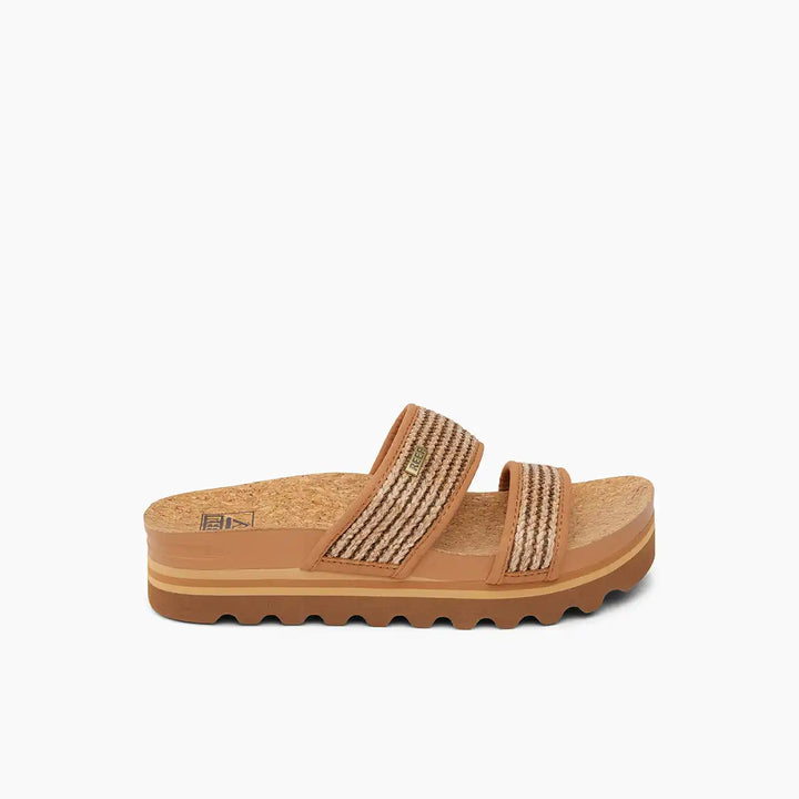 Reef Cushion Vista Hi Chocolate Raffia thumbnail