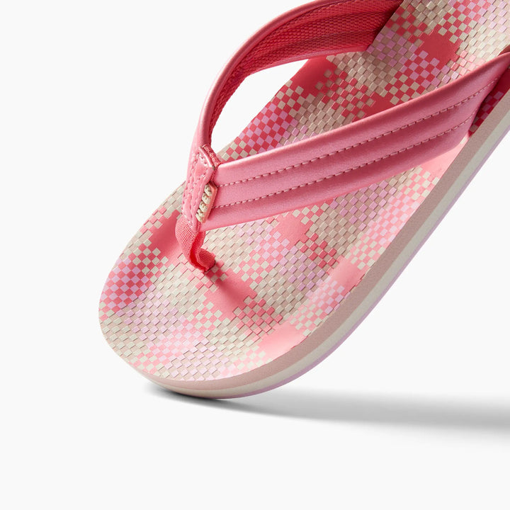 Reef Kids Ahi Pink Plaid thumbnail 4