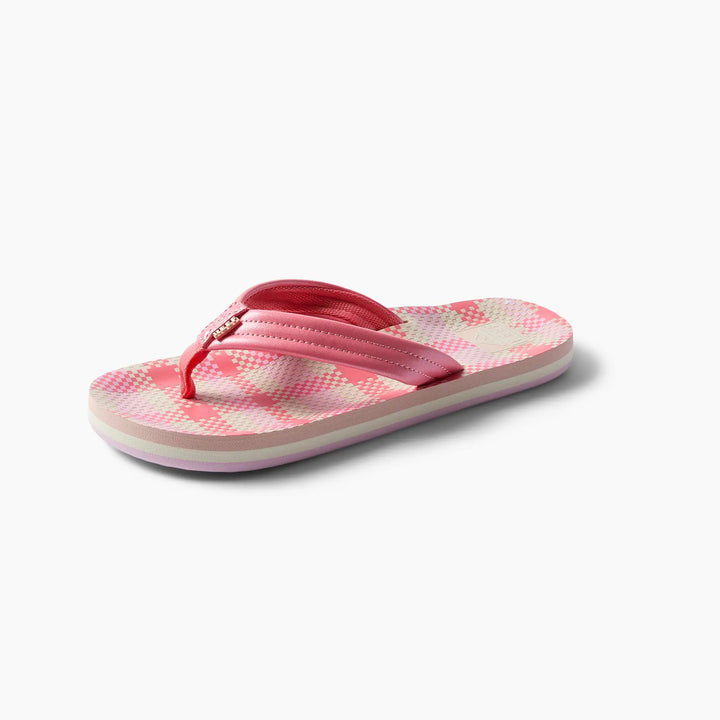 Reef Kids Ahi Pink Plaid thumbnail 3
