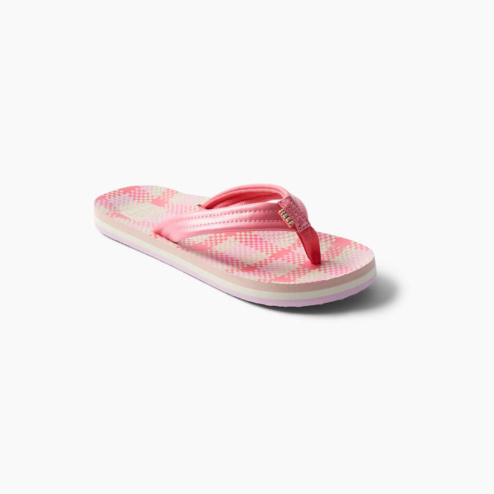 Reef Kids Ahi Pink Plaid thumbnail 2