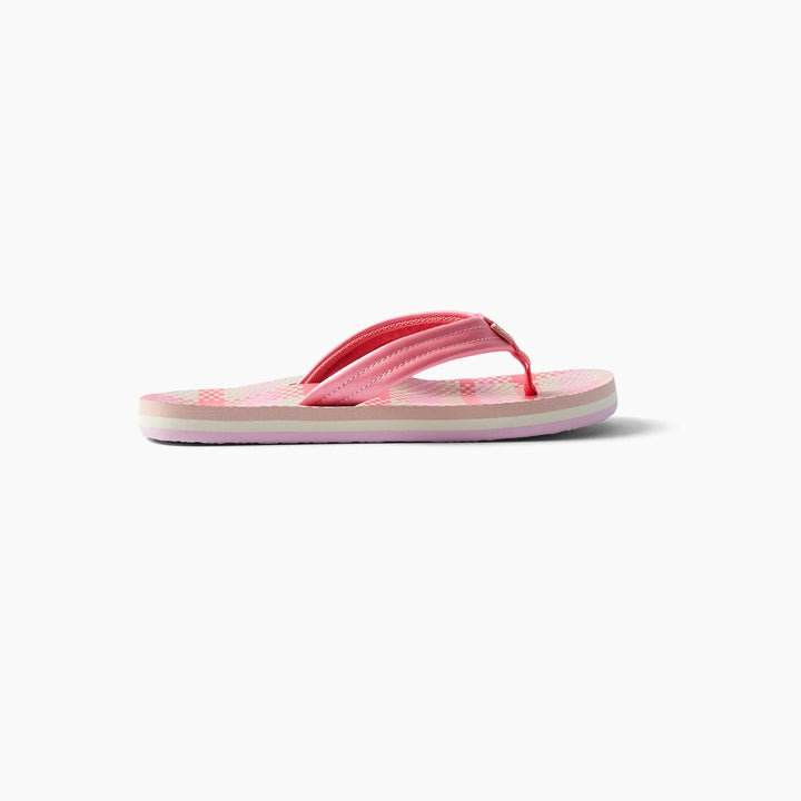Reef Kids Ahi Pink Plaid thumbnail 1