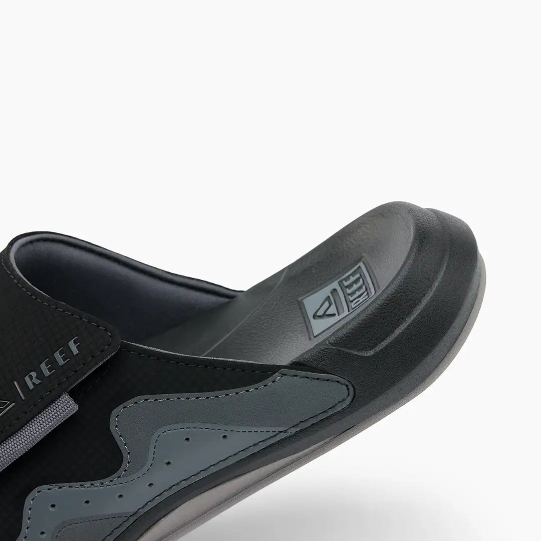 Reef Swell Cruiser Slide Black Grey 6