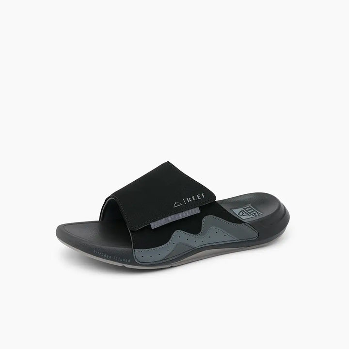 Reef Swell Cruiser Slide Black Grey thumbnail 3