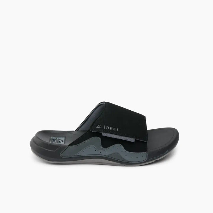 Reef Swell Cruiser Slide Black Grey thumbnail