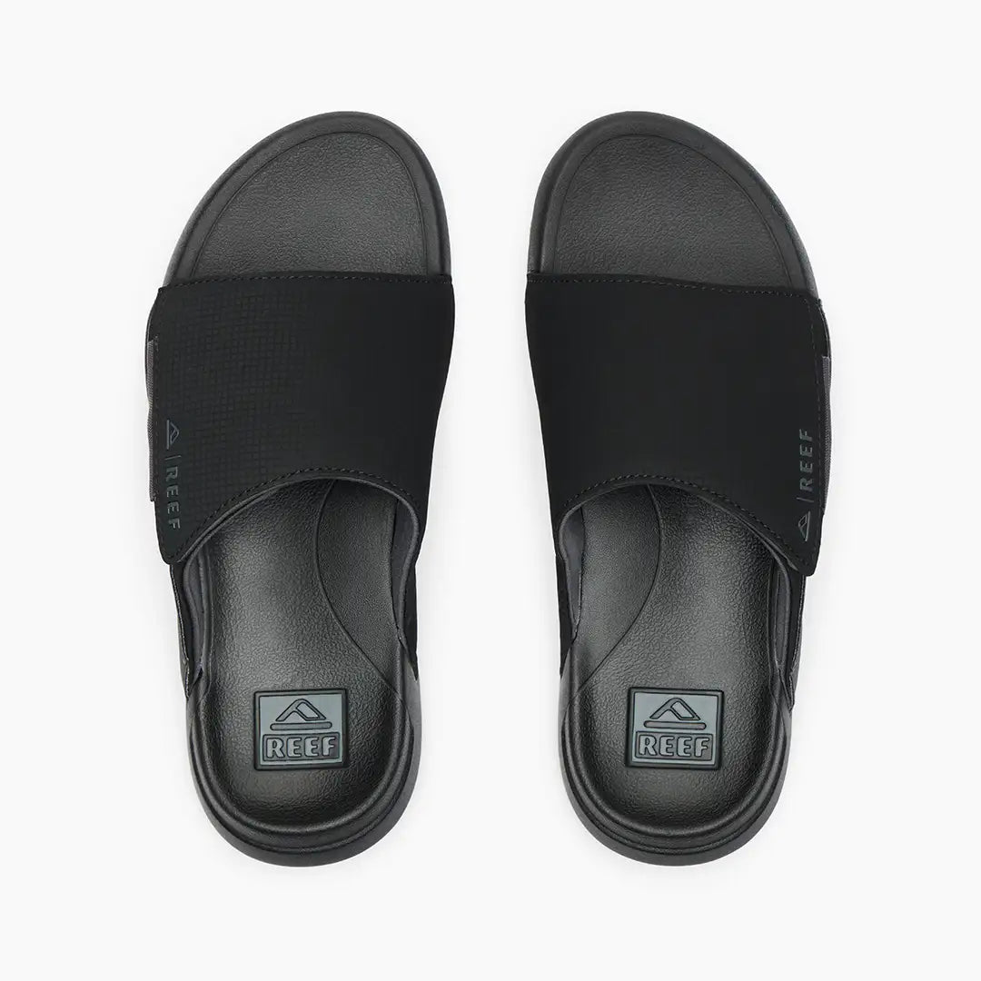 Reef Swell Cruiser Slide Black Grey 1