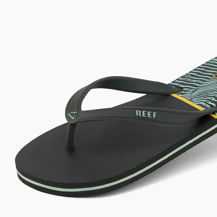 Reef Kids Switchfoot Print Black Yellow Swell thumbnail 5