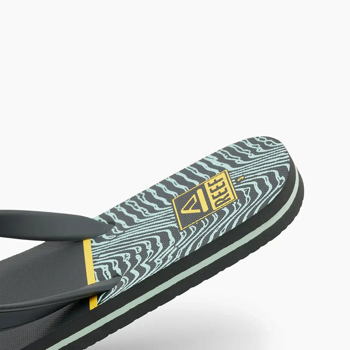 Reef Kids Switchfoot Print Black Yellow Swell thumbnail 6