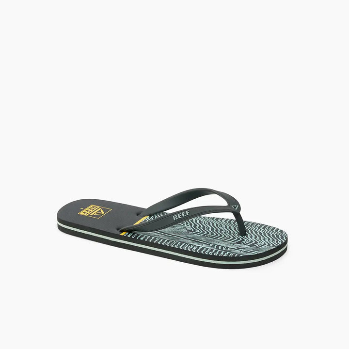 Reef Kids Switchfoot Print Black Yellow Swell thumbnail 2