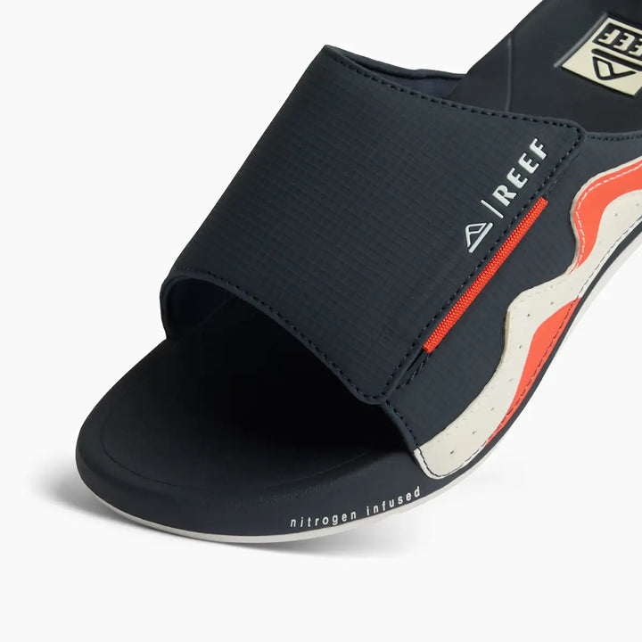 Reef Swell Cruiser Slide Navy White Orange thumbnail 5