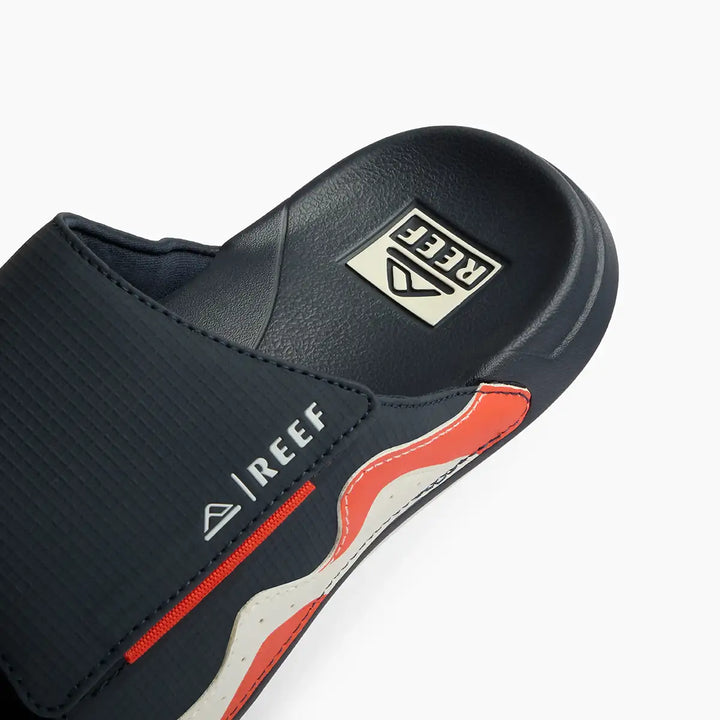 Reef Swell Cruiser Slide Navy White Orange thumbnail 6