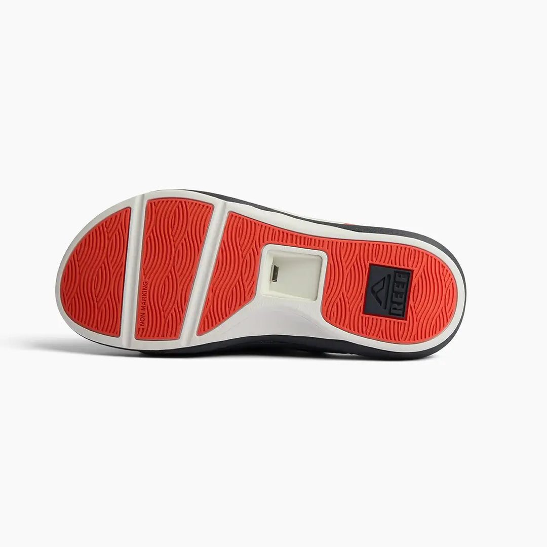 Reef Swell Cruiser Slide Navy White Orange 4