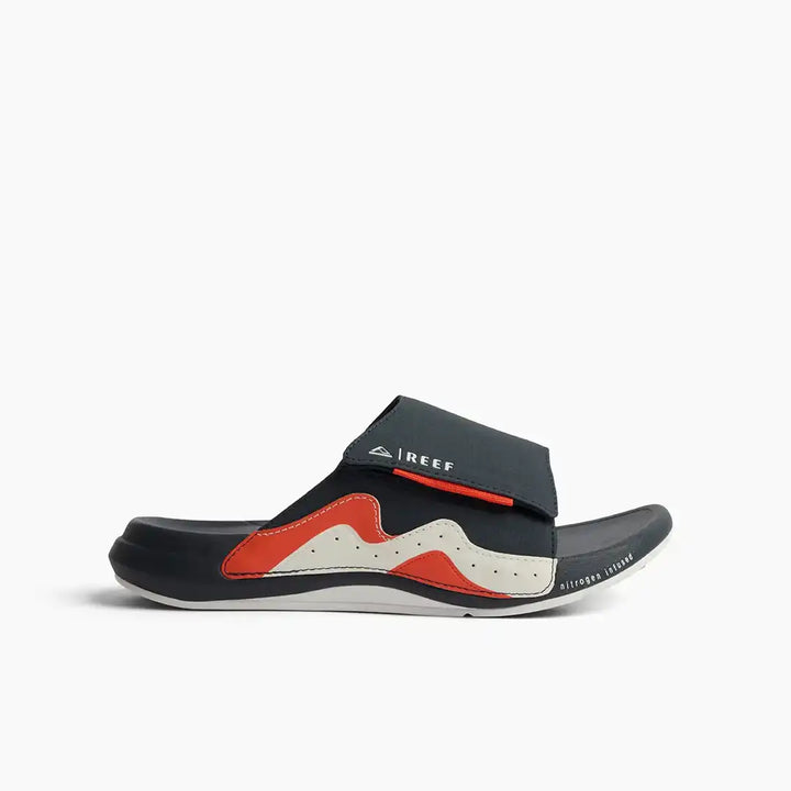 Reef Swell Cruiser Slide Navy White Orange thumbnail