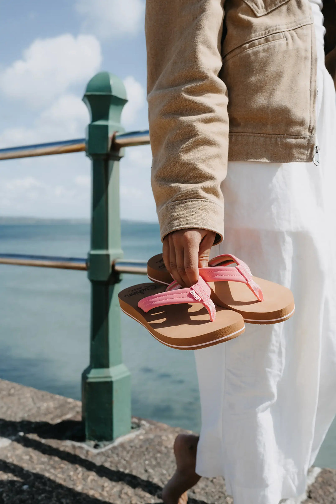 Reef CUSHION BREEZE TAN SMOOTHIE Teenslippers Reef CUSHION BREEZE TAN SMOOTHIE Teenslippers