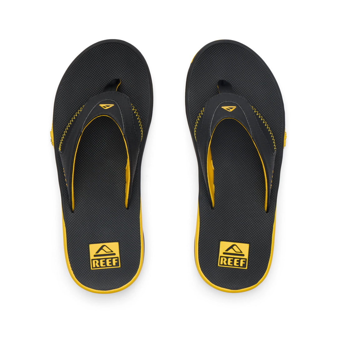 Reef Fanning Pregame Black Yellow 1