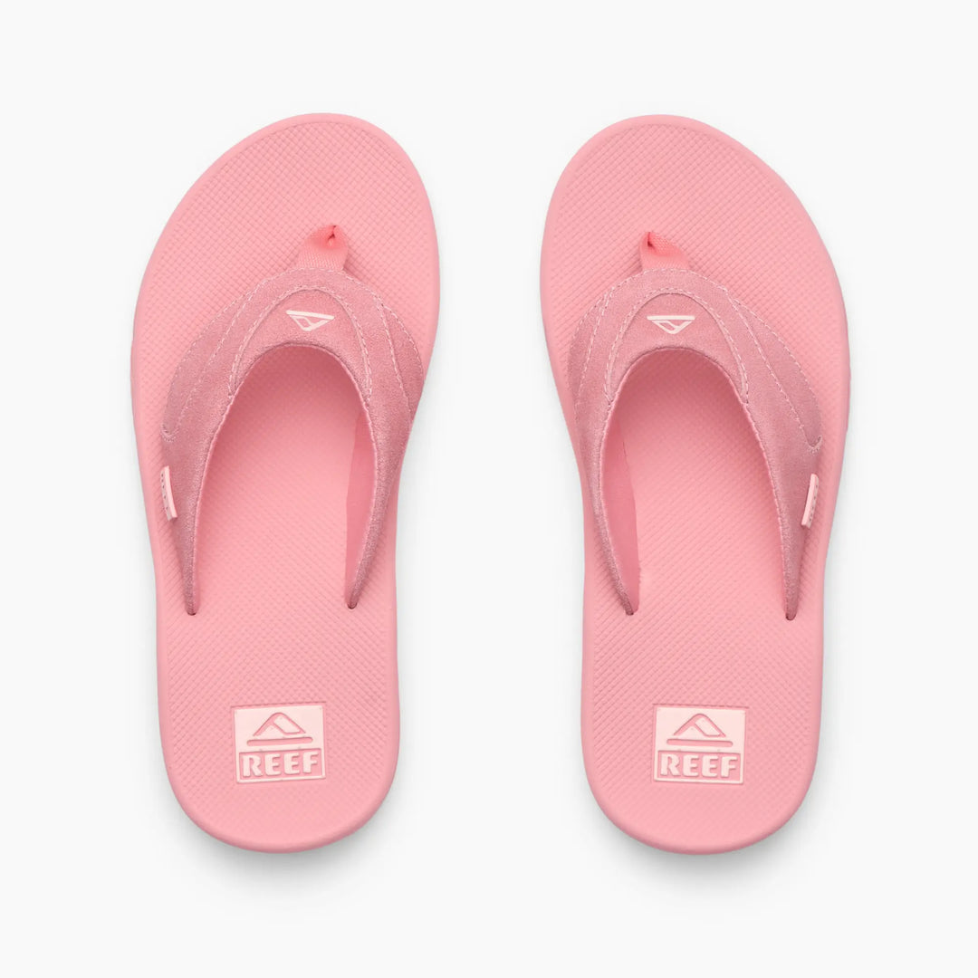 Reef Fanning Strawberry Suede 1