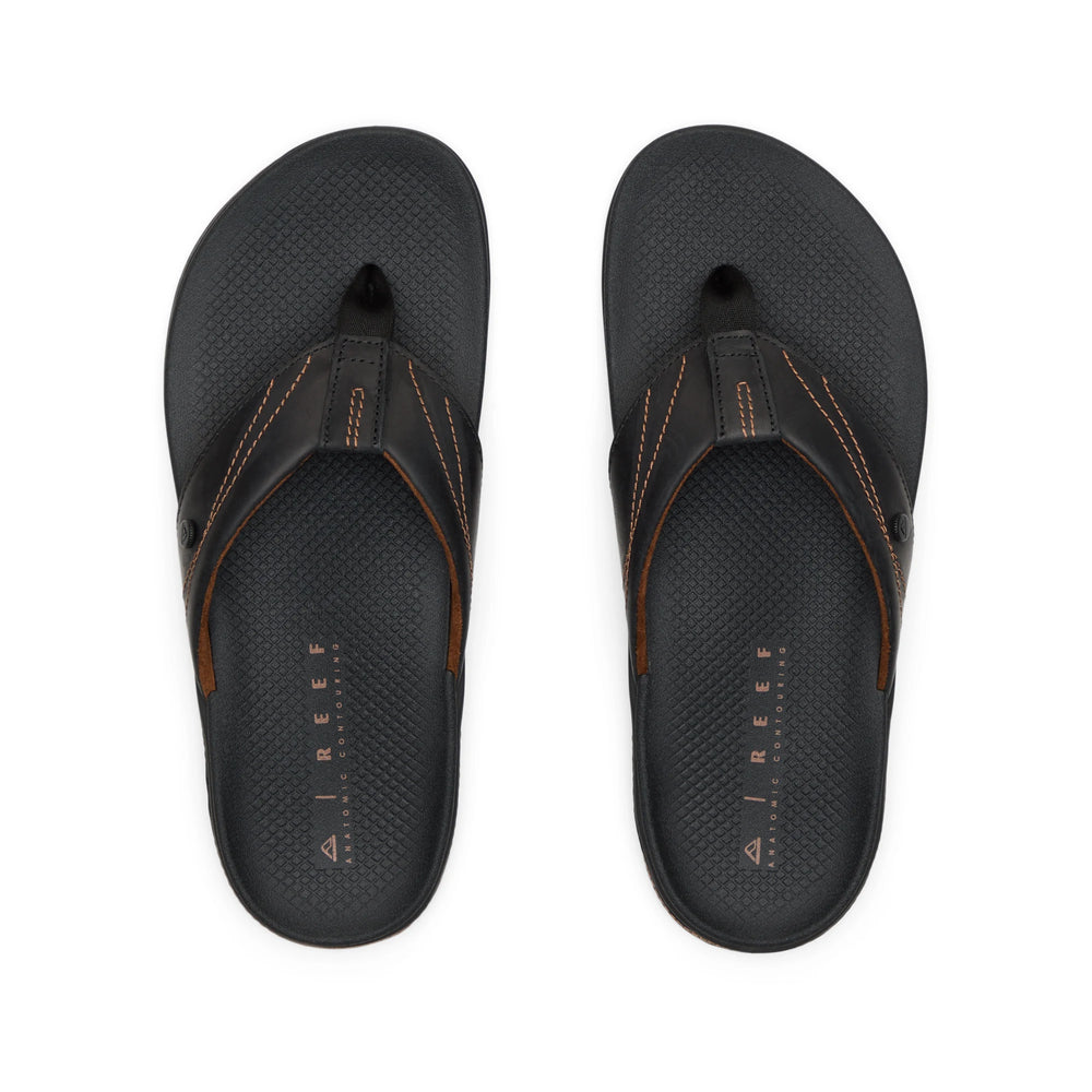 Reef Leather Smoothy, teenslippers voor heren Reef Leather Smoothy, teenslippers voor heren