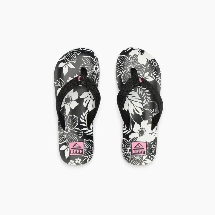 Reef Kids Ahi Pink Black Floral thumbnail