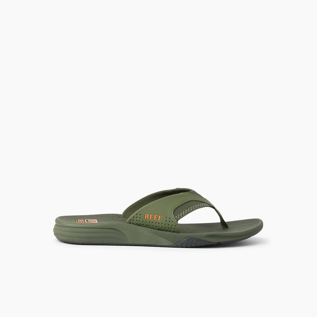 Reef Cushion Fanning Olive