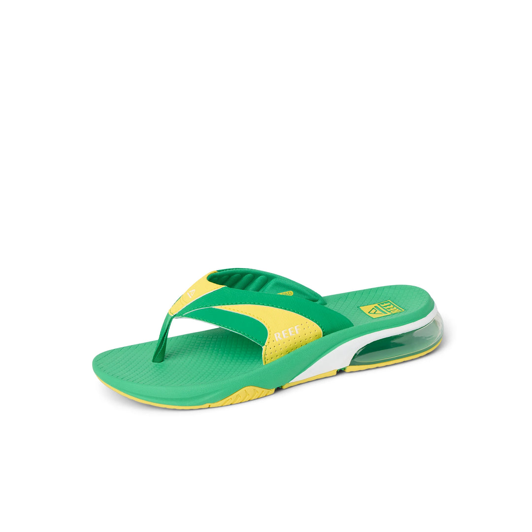 Reef Fanning Green Yellow 3