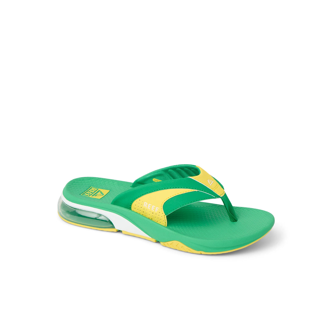 Reef Fanning Green Yellow 2