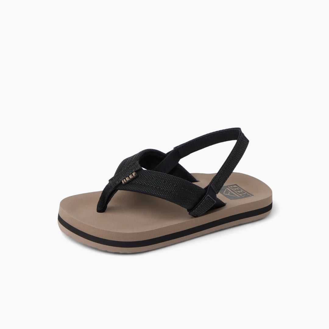 Reef Little Ahi Black Tan 3