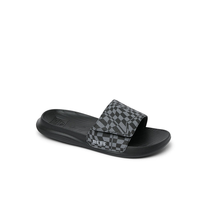 Reef Kids Salty Slide Black Swell Checker thumbnail 2
