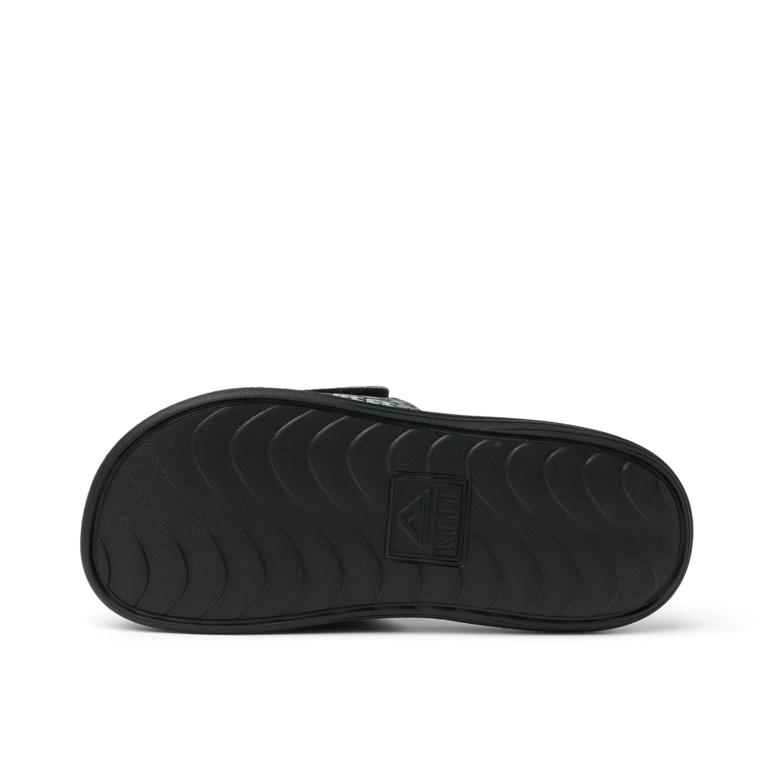 Reef Kids Salty Slide Black Swell Checker 4