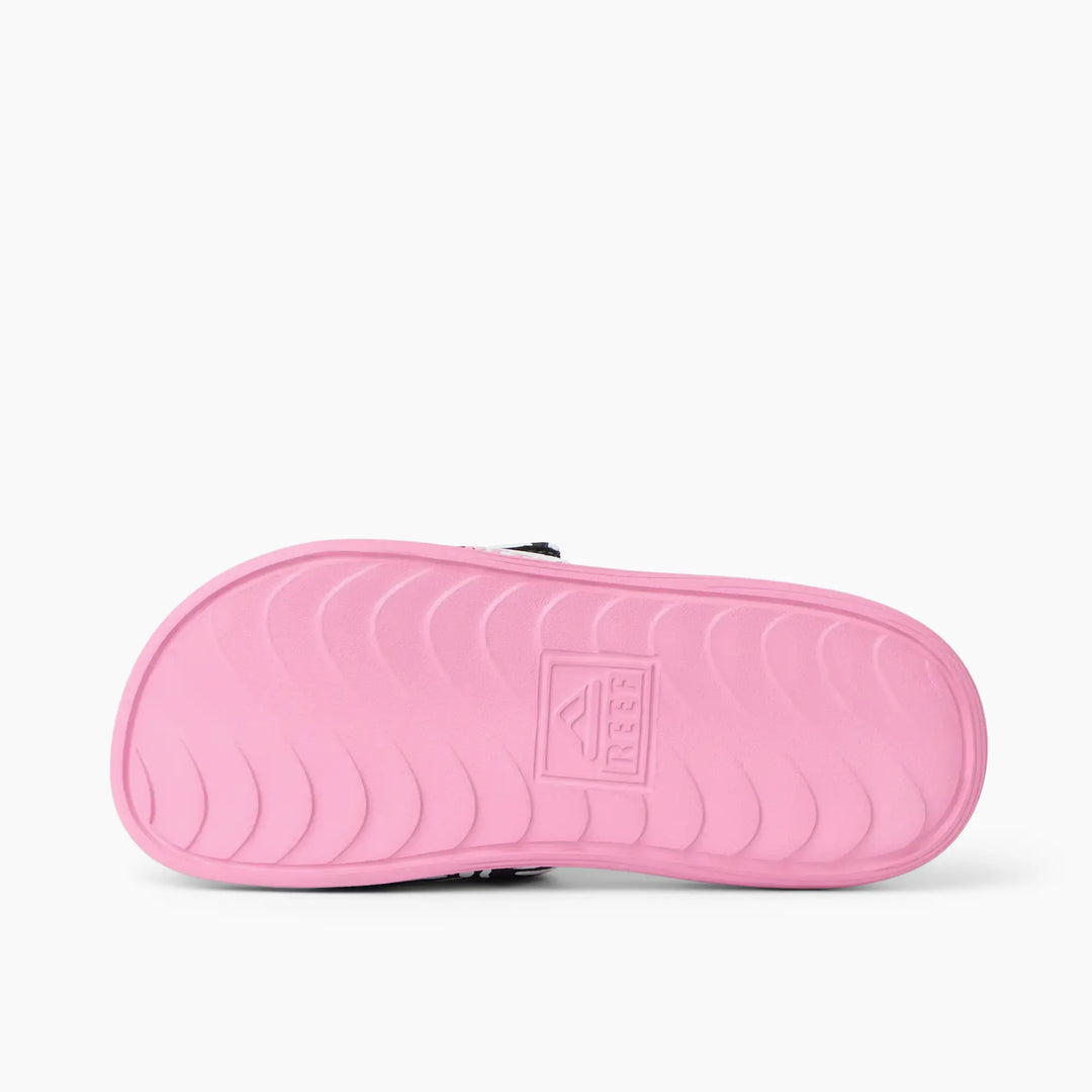 Reef Kids Salty Slide Black Pink 4