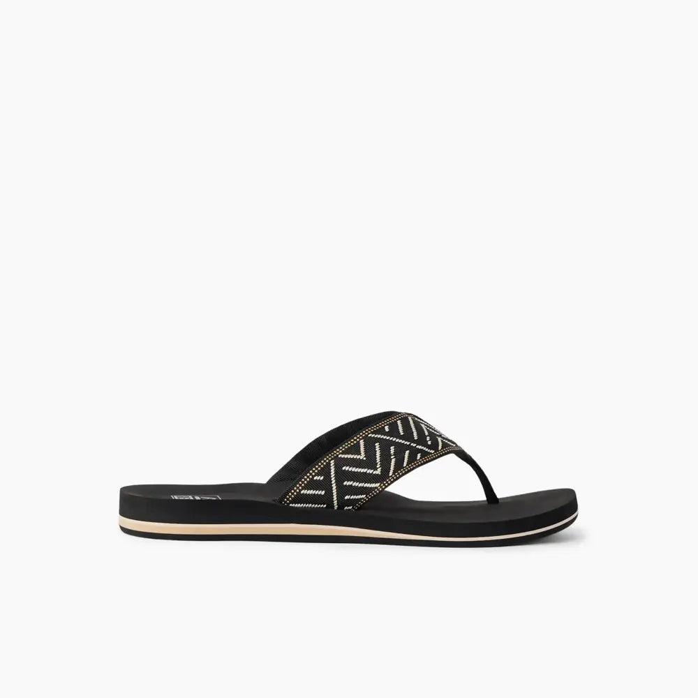 Reef Spring Woven Black Cream - Reef.eu