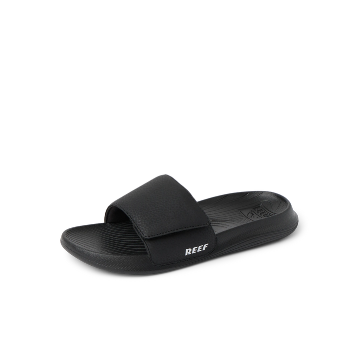 Reef Kids Salty Slide Black White thumbnail 3