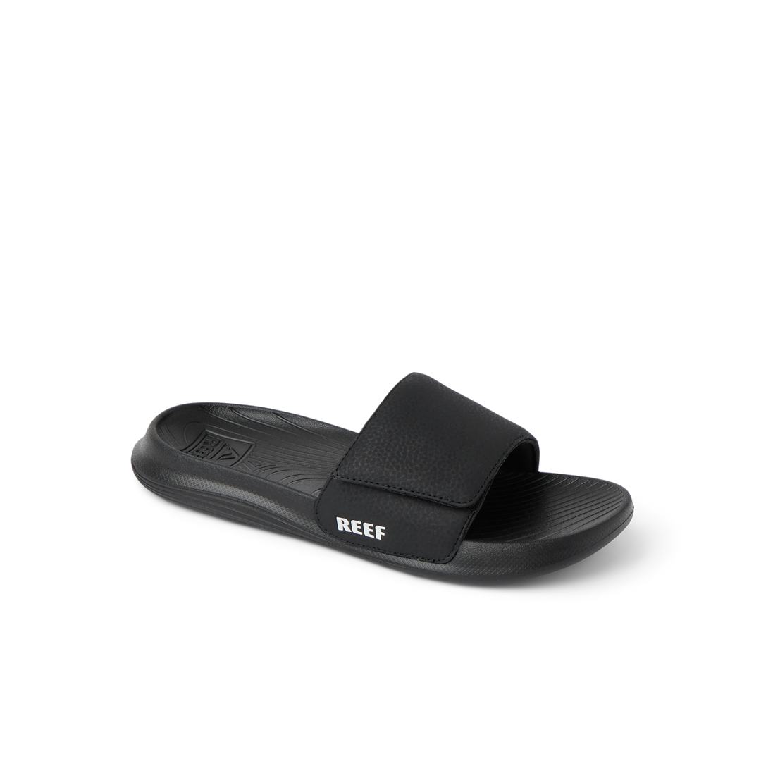Reef Kids Salty Slide Black White 2