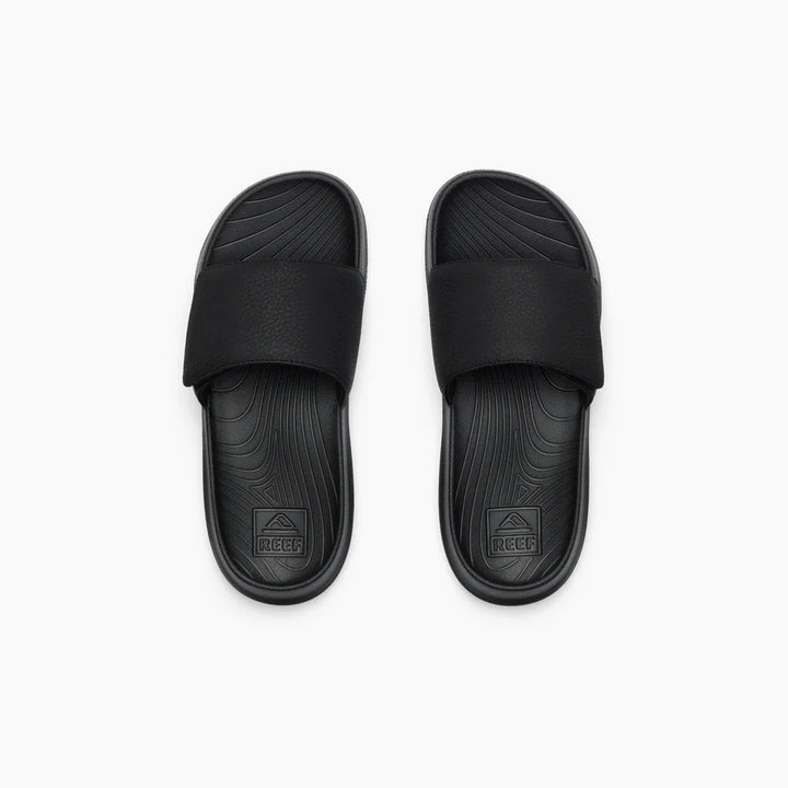 Reef Kids Salty Slide Black White thumbnail