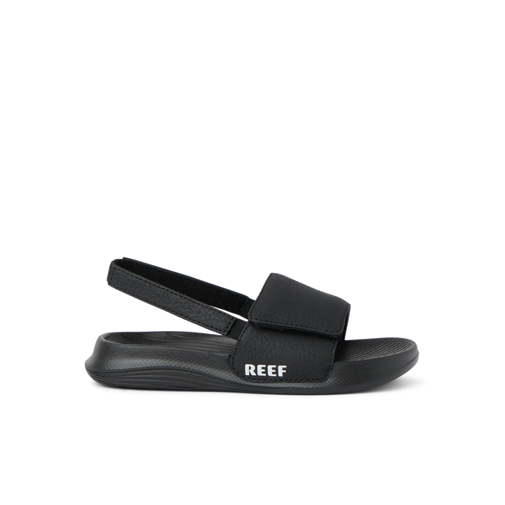 Reef Little Salty Slide Black White thumbnail 1