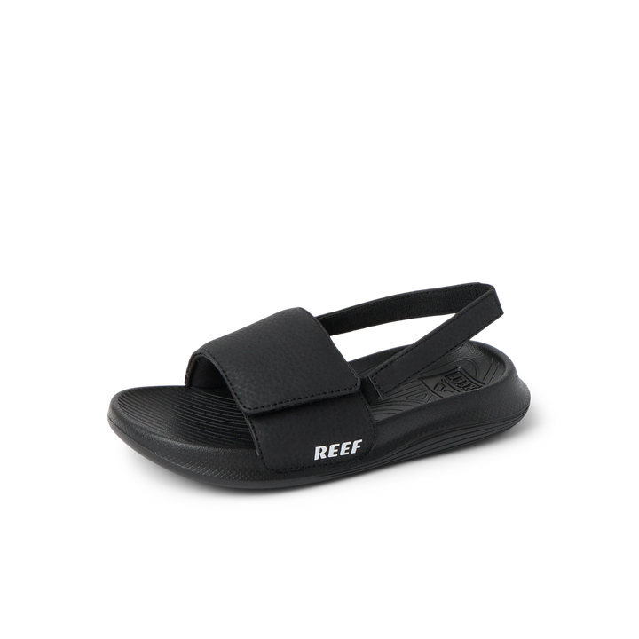 Reef Little Salty Slide Black White thumbnail 3