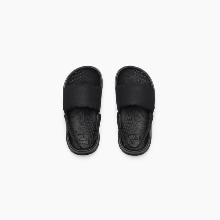 Reef Little Salty Slide Black White thumbnail
